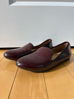 Circus by Sam Edelman Women's Wine  Burgundy Slip On Loafers Driving Shoes